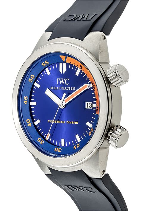 iwc diver watch|iwc aquatimer cousteau diver.